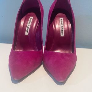 Manolo Blahnik heels size 39.5